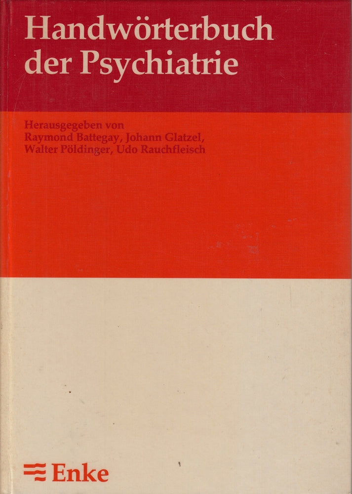 Handwörterbuch der Psychiatrie. 3432933711