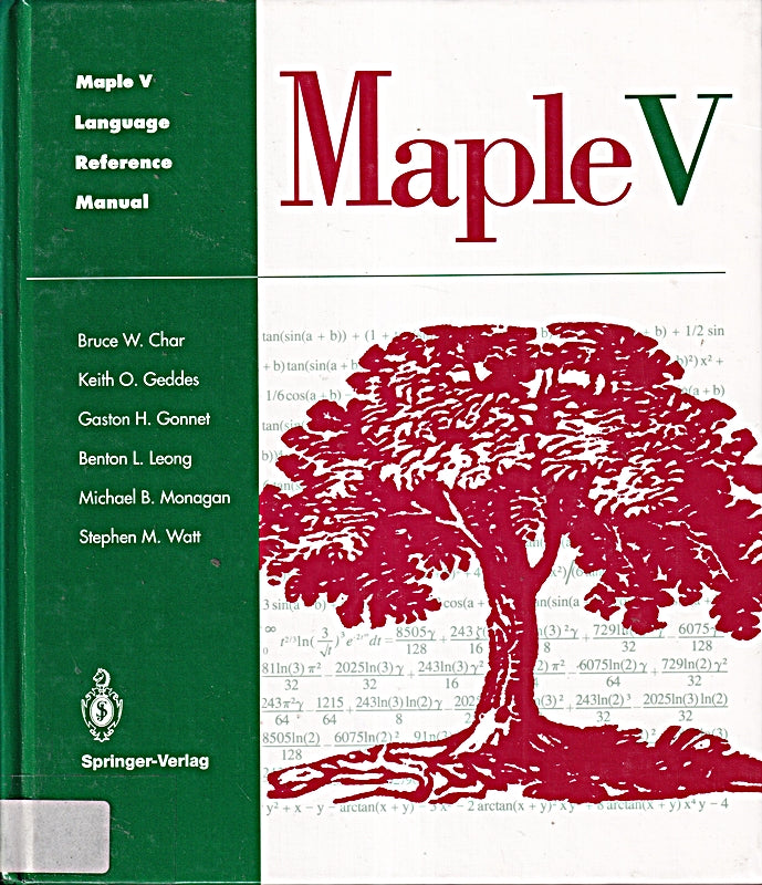 Maple V Language Reference Manual