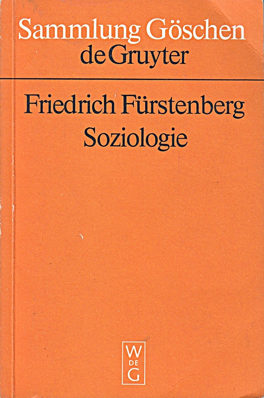 Soziologie. Hauptfragen und Grundbegriffe.