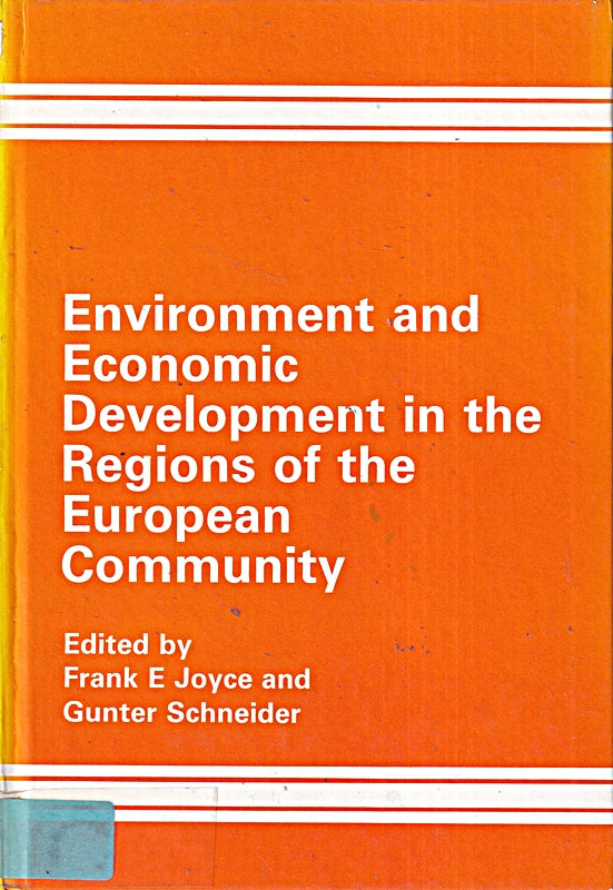 Environment and Economic Development in the Regions of the European Community