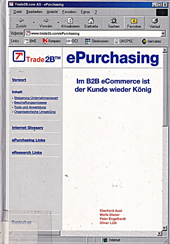 ePurchasing. Im B2B eCommerce ist der Kunde wieder König.