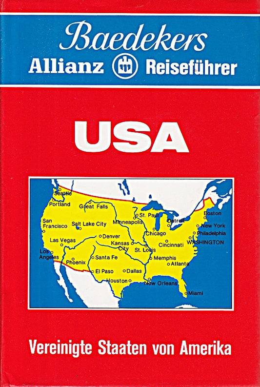 USA. Vereinigte Staaten von Amerika. Baedekers Allianz Reiseführer