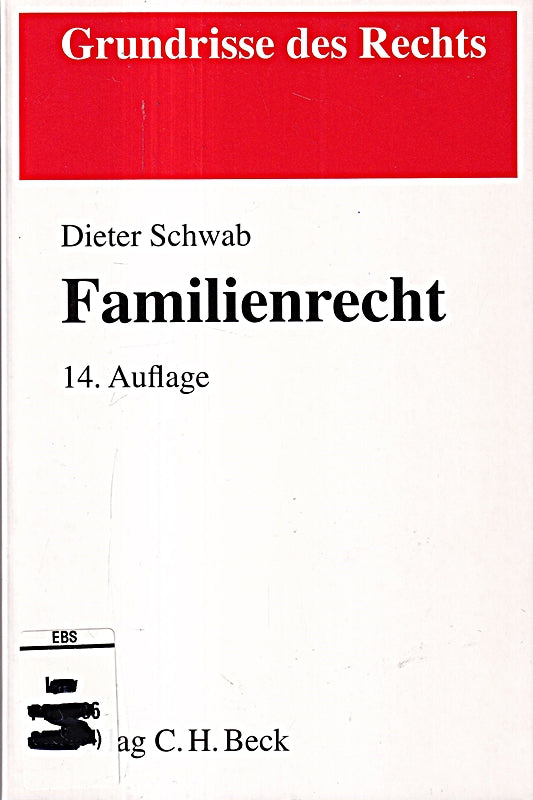 Familienrecht (Grundrisse des Rechts)