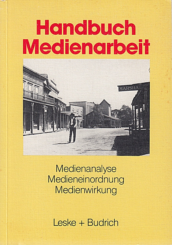 Handbuch Medienarbeit