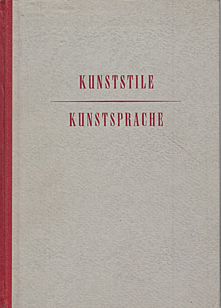 Ergänzungsband zum Kunstpreisverzeichnis: Kunststile. Lexikon der Stilbegriffe - Zeittafeln/ Kunstsprache. Lexikon der Fachsprache von Kunst und Kunsthandel: Deutsch - Englisch - Französisch; Englisch