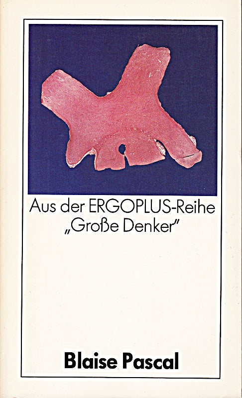 Blaise Pascal  Aus der Ergoplus-Reihe 'Große-Denker' (Sm4t)