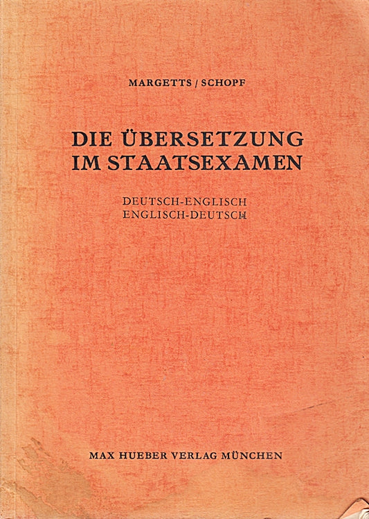 Die Übersetzung im Staatsexamen