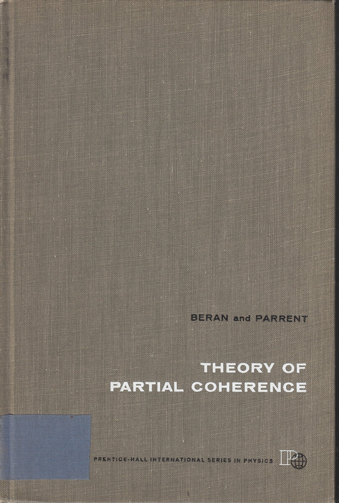 Theory of Partial Coherence.