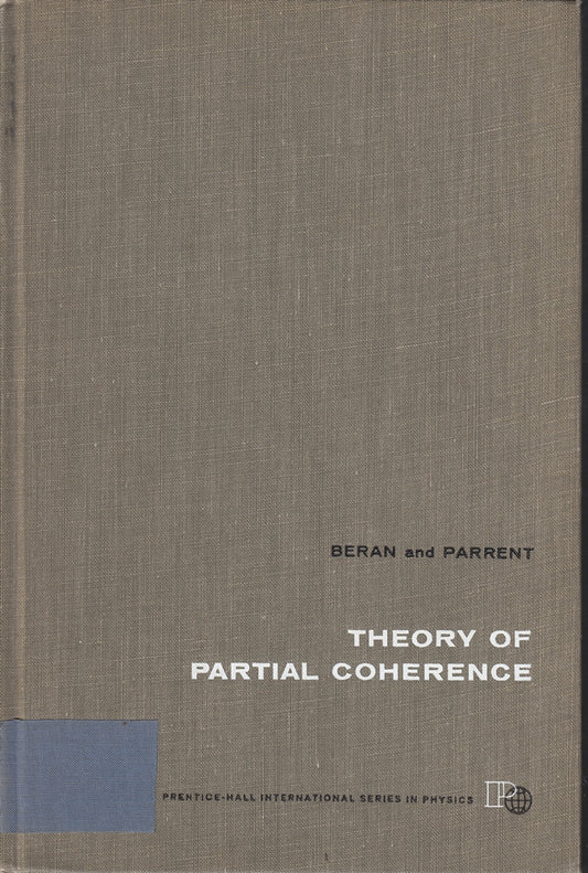 Theory of Partial Coherence.
