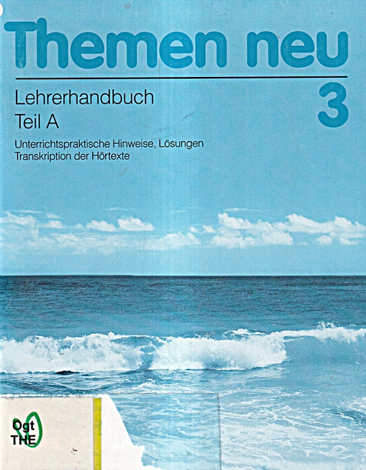 Themen neu 3. Lehrwerk für Deutsch als Fremdsprache: Themen neu  3 Bde.  Lehrerhandbuch  neue Rechtschreibung (Themen Neu - Level 3)