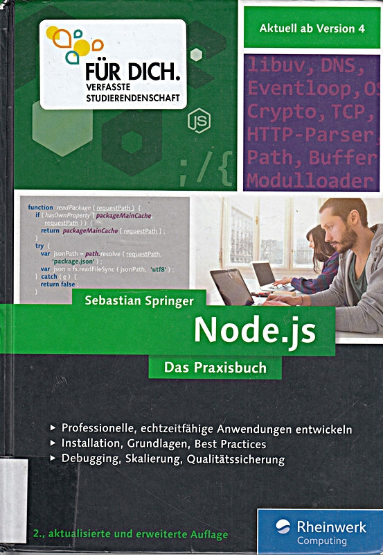 Node.js: Das umfassende Handbuch. Serverseitige Webapplikationen mit JavaScript entwickeln