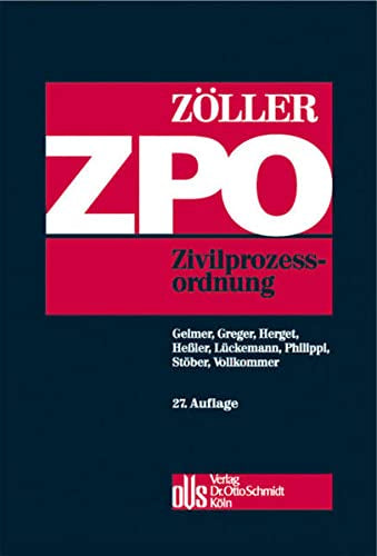 Zöller  Zivilprozessordnung (ZPO)