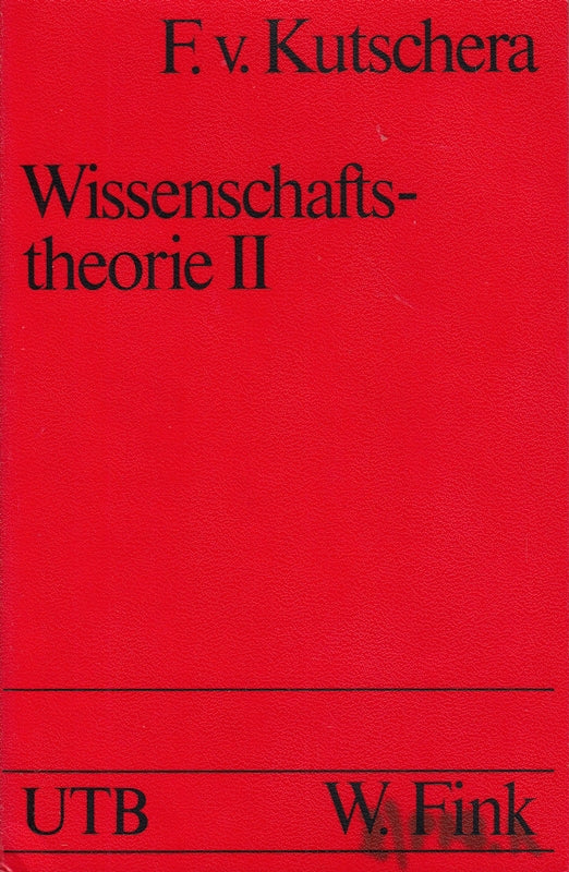 Wissenschaftstheorie II.