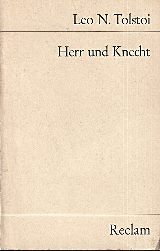Herr und Knecht 
