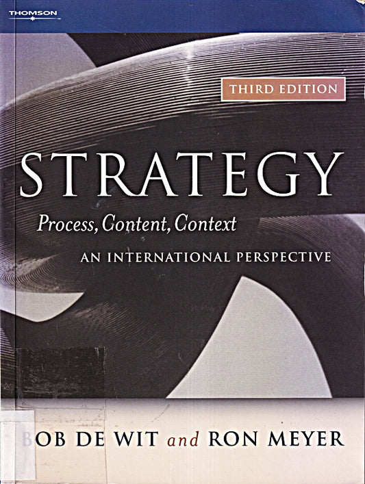 Strategy: Process  Content  Context