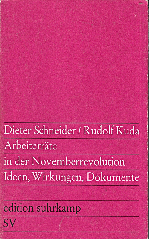 Arbeiterräte in der Novemberrevolution.