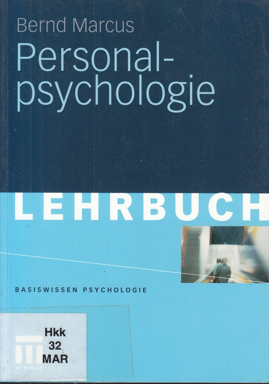 Personalpsychologie (Basiswissen Psychologie) (German Edition): Lehrbuch