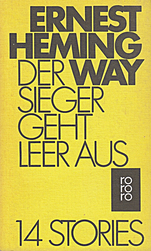 Der Sieger geht leer aus