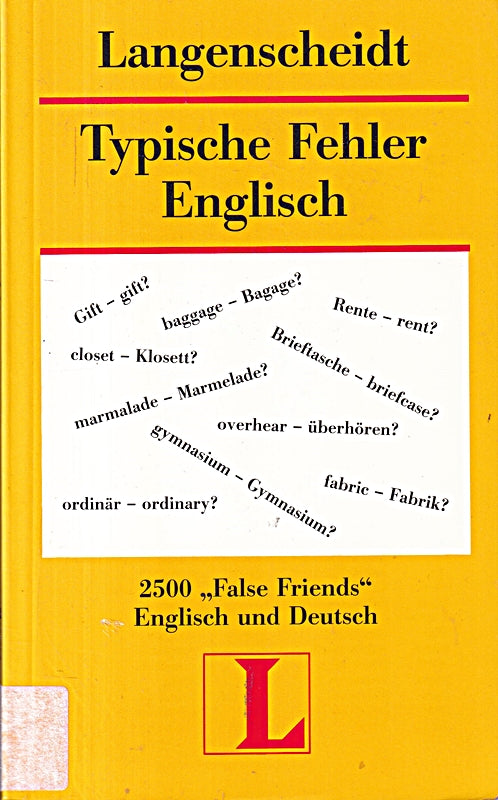 Typische Fehler Englisch