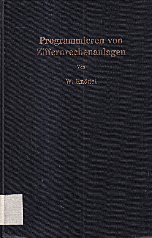 Programmieren von Ziffernrechenanlagen