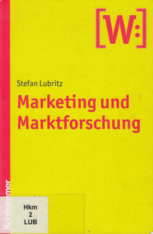 Marketing und Marktforschung