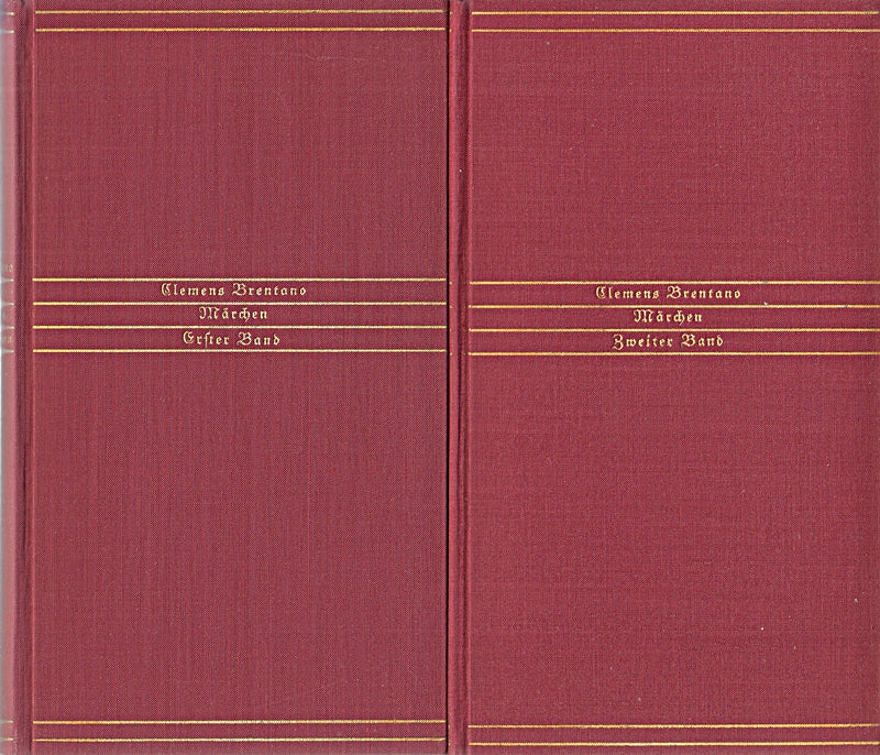 Märchen in zwei Bänden - Die Rheinmärchen - Die italienischen Märchen