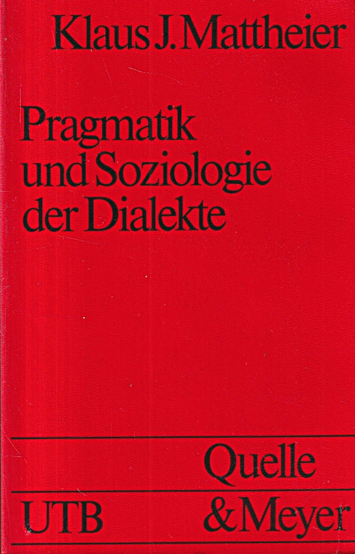 Pragmatik Und Soziologie