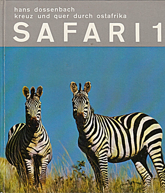 Dossenbach kreuz und quer durch Ostafrika Safari 1  Gloriasammelbilderalbum 1969  112 Seiten komplett
