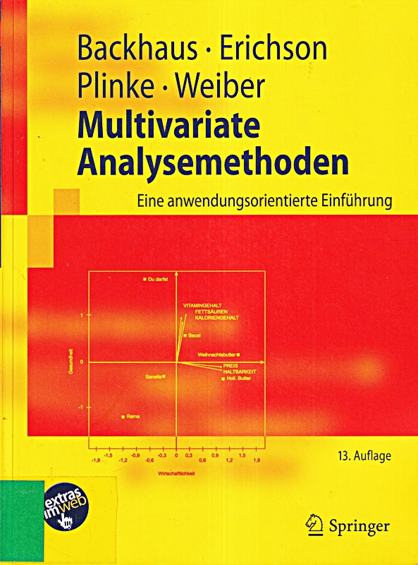 Multivariate Analysemethoden: Eine anwendungsorientierte Einführung (Springer-Lehrbuch)