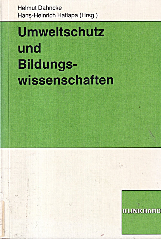 Umweltschutz und Bildungswissenschaften