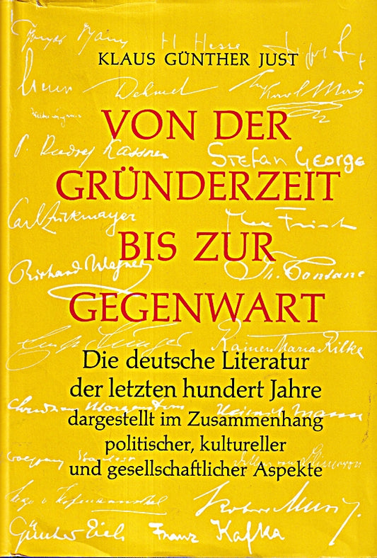 Handbuch der deutschen Literaturgeschichte Abt. 1: Handbuch der deutschen Literaturgeschichte Abt. 1. Bd 4. Von der Gründerzeit bis zur Gegenwart: Bd 4