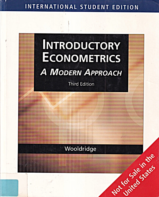 Introductory Econometrics: A Modern Approach