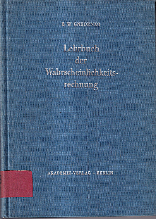 Lehrbuch der Wahrscheinlichkeitsrechnung