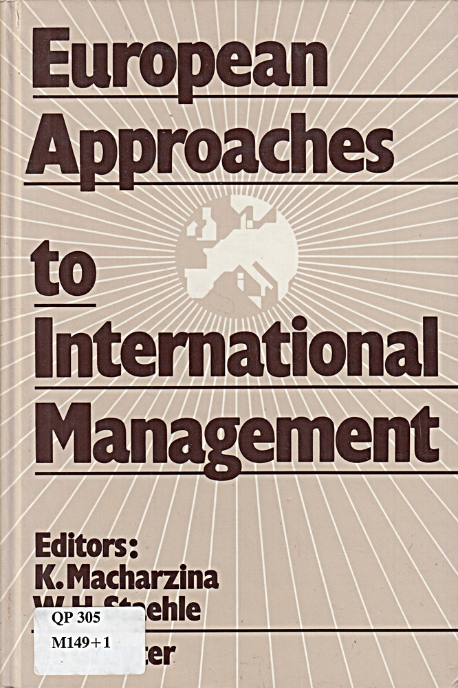 European Approaches to International Management