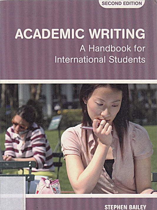 Academic Writing: A handbook for international students