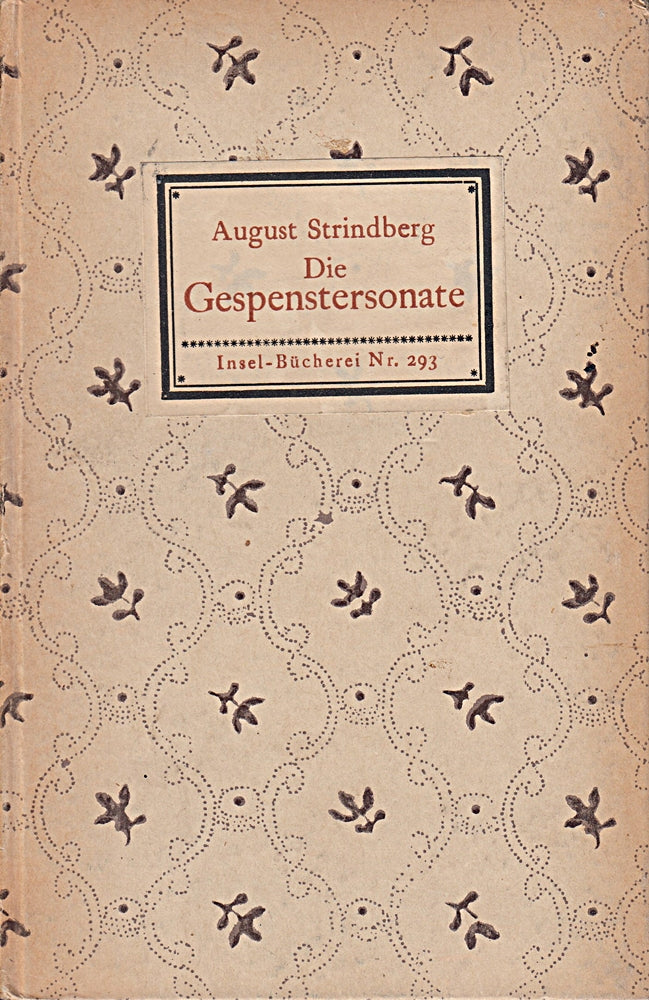 Die Gespenstersonate. (= Insel-Bücherei  Nr. 293).