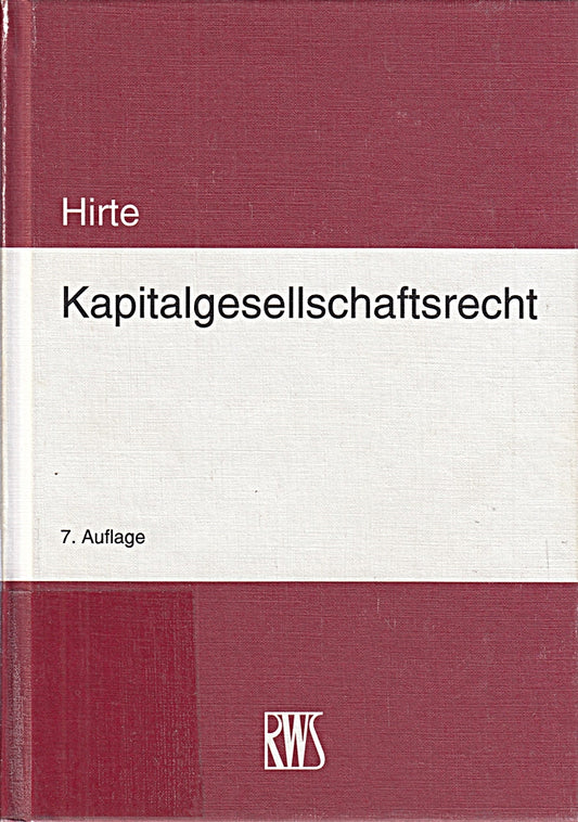Kapitalgesellschaftsrecht