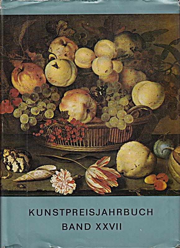 Kunstpreisjahrbuch - Volume XXVII: 1971-1972