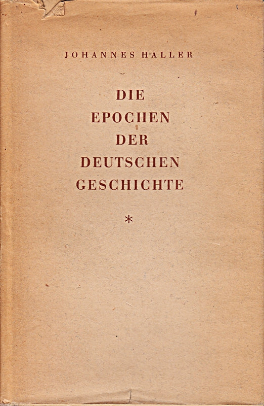 Die Epoche der Deutschen Geschichte