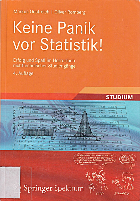 Keine Panik vor Statistik!: Erfolg und Spaß im Horrorfach nichttechnischer Studiengänge