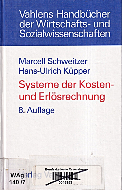 Systeme der Kosten- und Erlösrechnung
