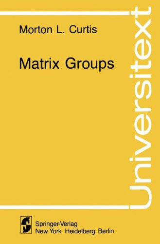 Matrix Groups (Universitext)