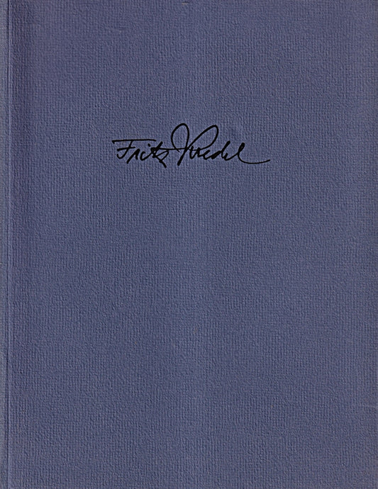 Fritz Kredel 1900-1973. A comprehensive list of Kredel's work. With essays by Ga