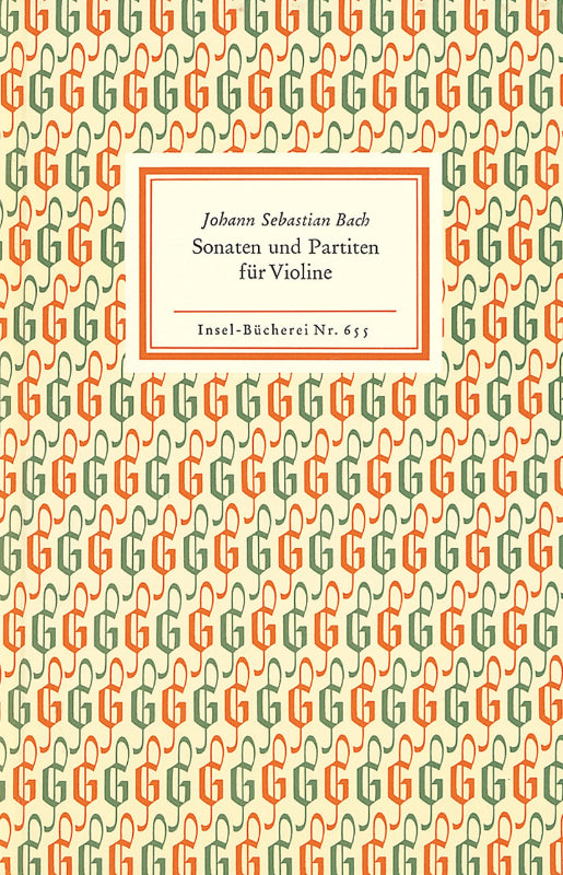 Sonaten und Partiten für Violine allein: Wiedergabe der Handschrift (Insel-Bücherei)