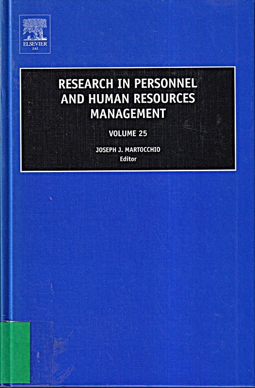 Research in Personnel and Human Resources Management