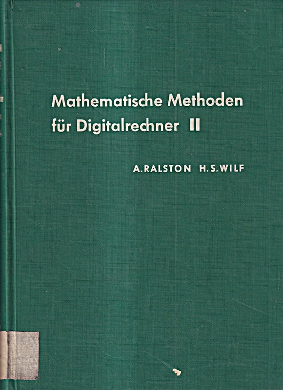 Mathematische Methoden für Digitalrechner
