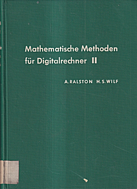 Mathematische Methoden für Digitalrechner