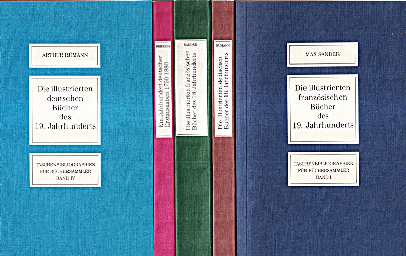 Taschenbibliographien für Büchersammler: 5 Bände