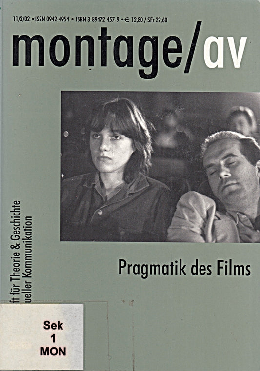 Pragmatik des Films: montage/av
