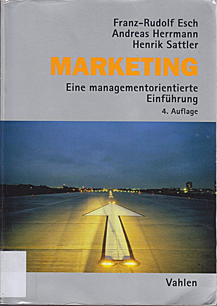 Marketing: Eine managementorientierte Einführung